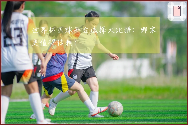 世界杯买球平台选择大比拼：哪家更值得信赖？